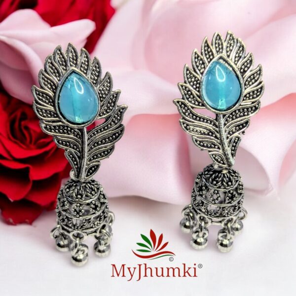 Oxidised Jhumka Earring For Women